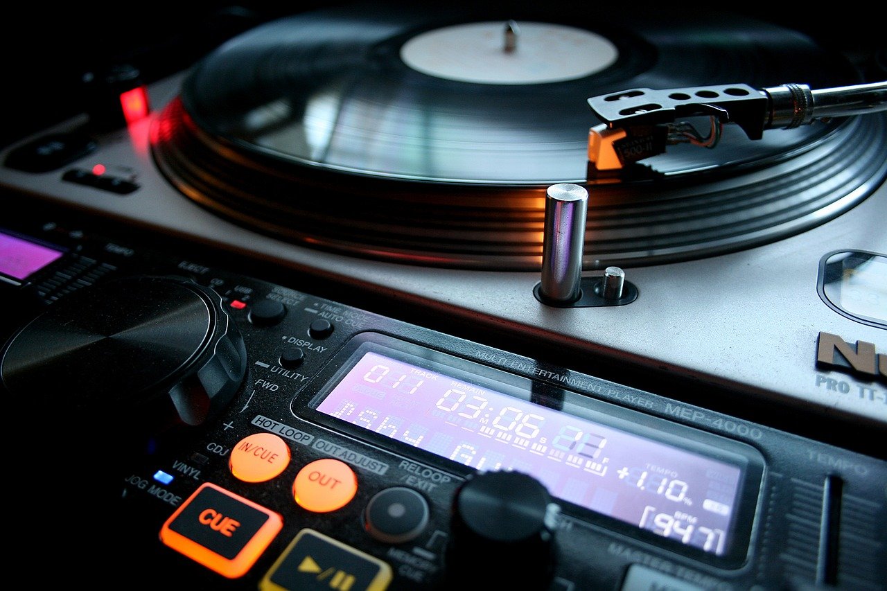 vinyl, music, dj